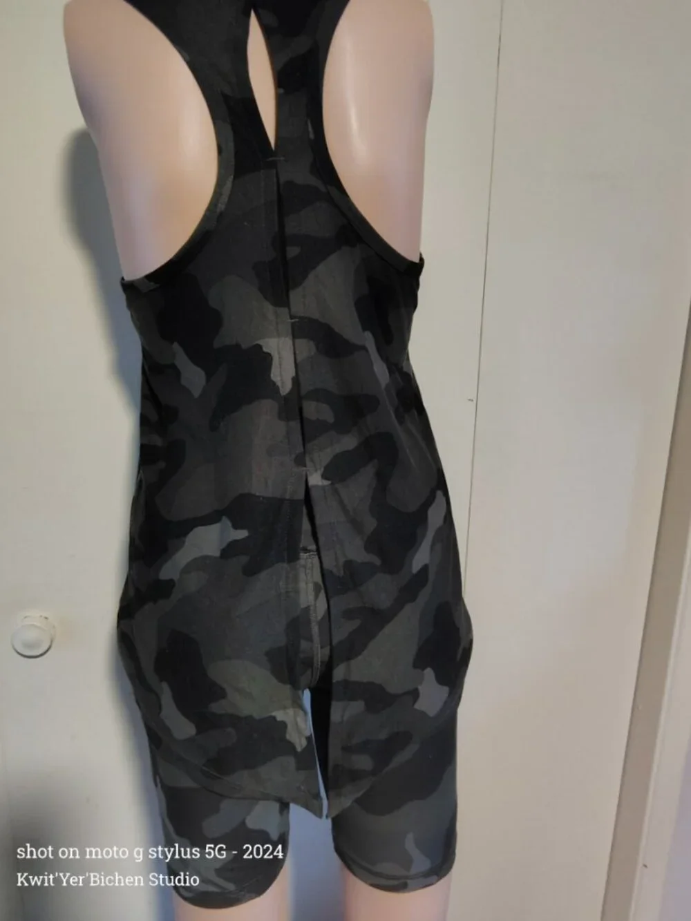 Women's Camouflage Short & Tank Top Set